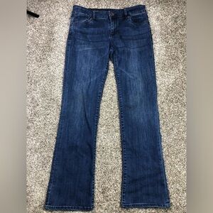 Kut from the Kloth Women’s Blue Denim Baby Bootcut Jeans Size 6P